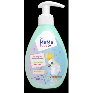 Hipoalerginis šampūnas vaikams "Dr. MaMa" 300ml